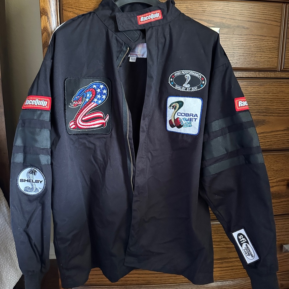 Racequip Black Racing Jacket